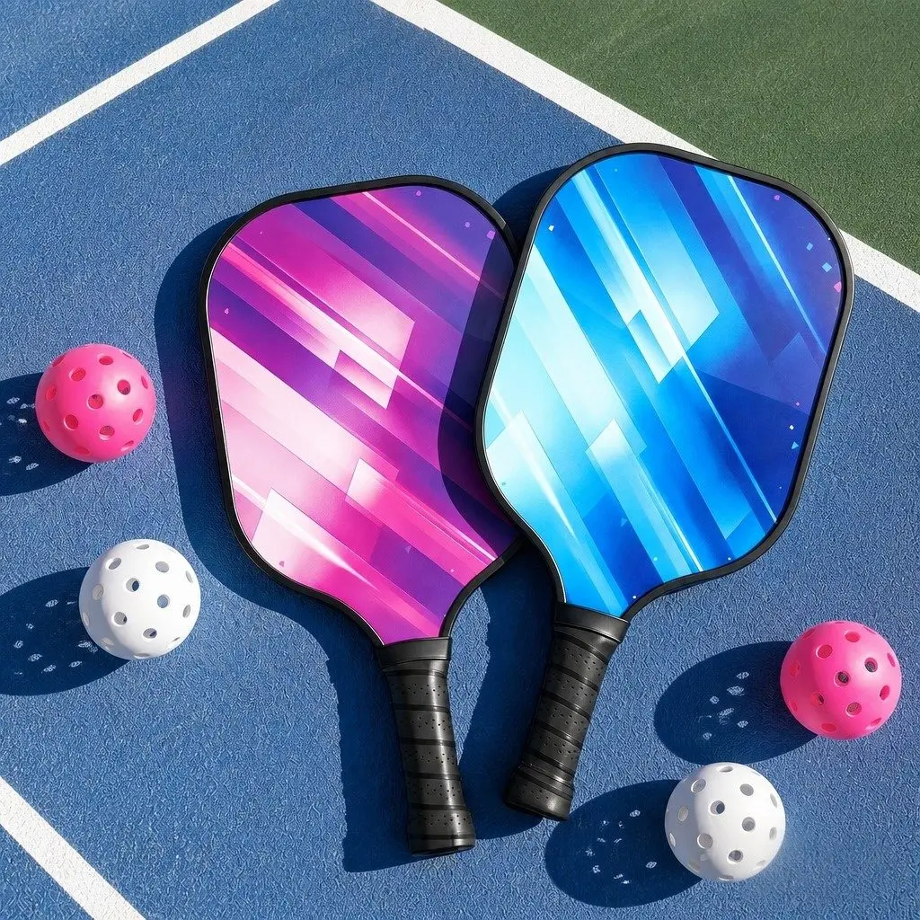 Pickleball Paddle Set with Carry Bag