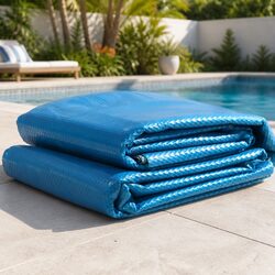 Solar Swimming Pool Cover 11m x 4m 400 Micron Bubble UV Chemical Resistant