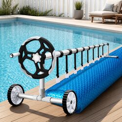 Your Perfect Pool Cover Solution: 10x4m with Roller