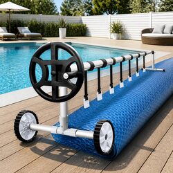 Your New 10x4m Solar Pool Cover with Roller Awaits!