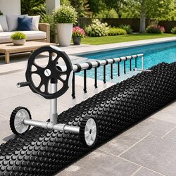Keep Your Pool Warm with This 11x4.8m Solar Cover