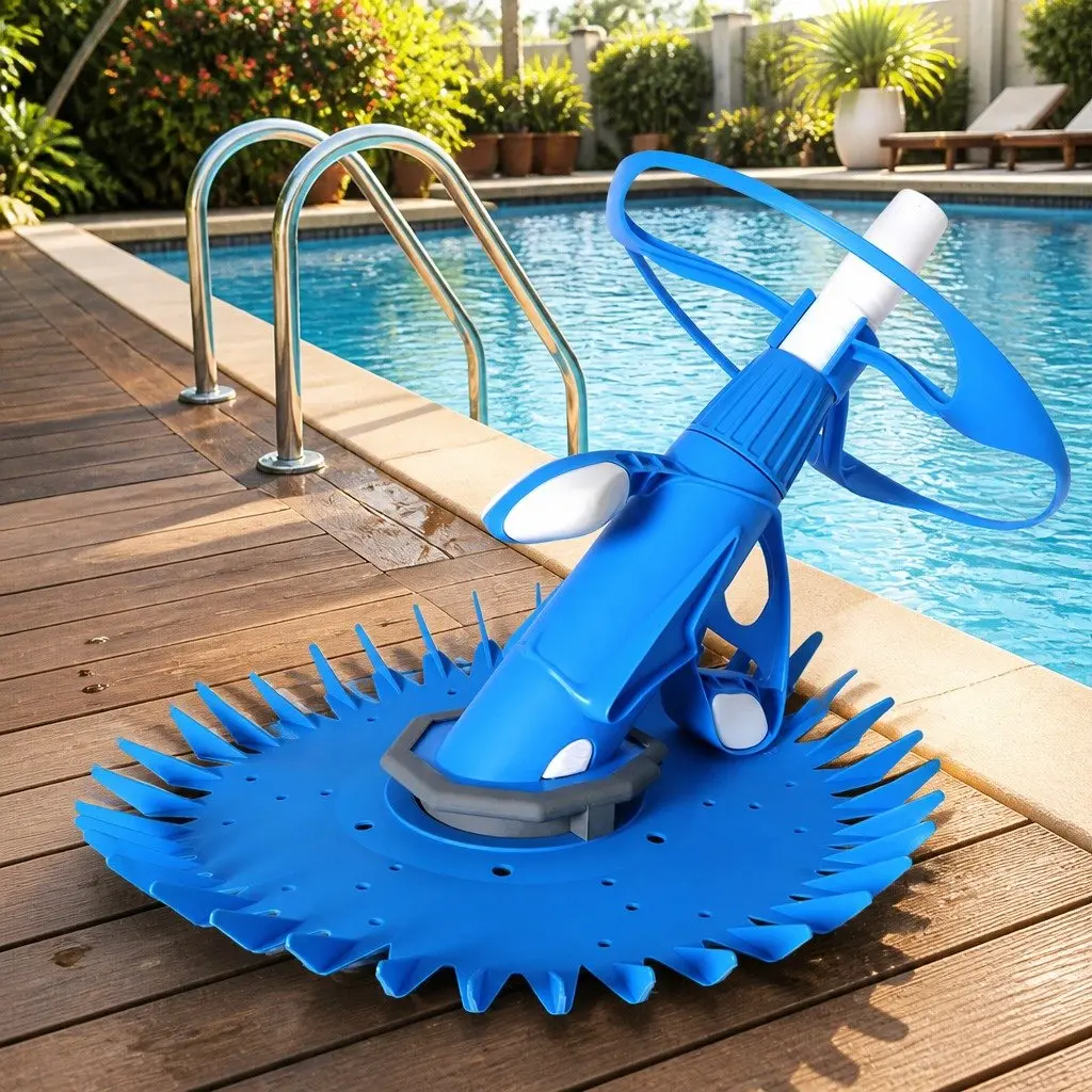 Automatic Pool Cleaner Floor Suction Device Hose Cleaning Equipment 0.8m-3m