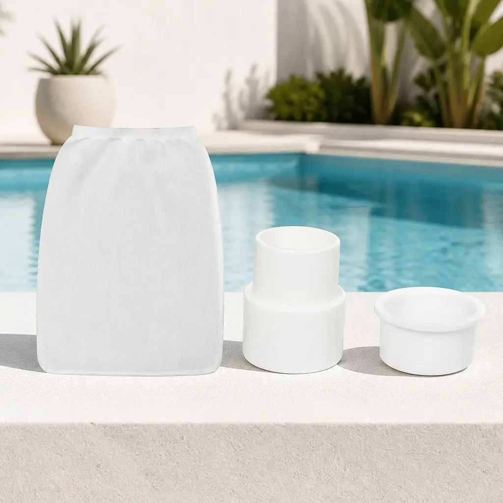 Pool Leaf Canister Suction Large Capacity Debris Catcher Filter Trap System