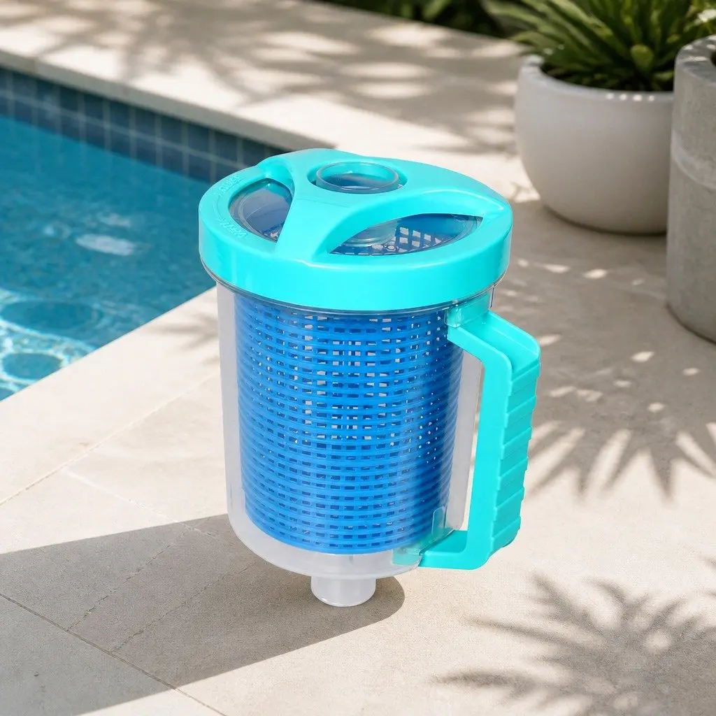 Pool Leaf Canister for Easy Use