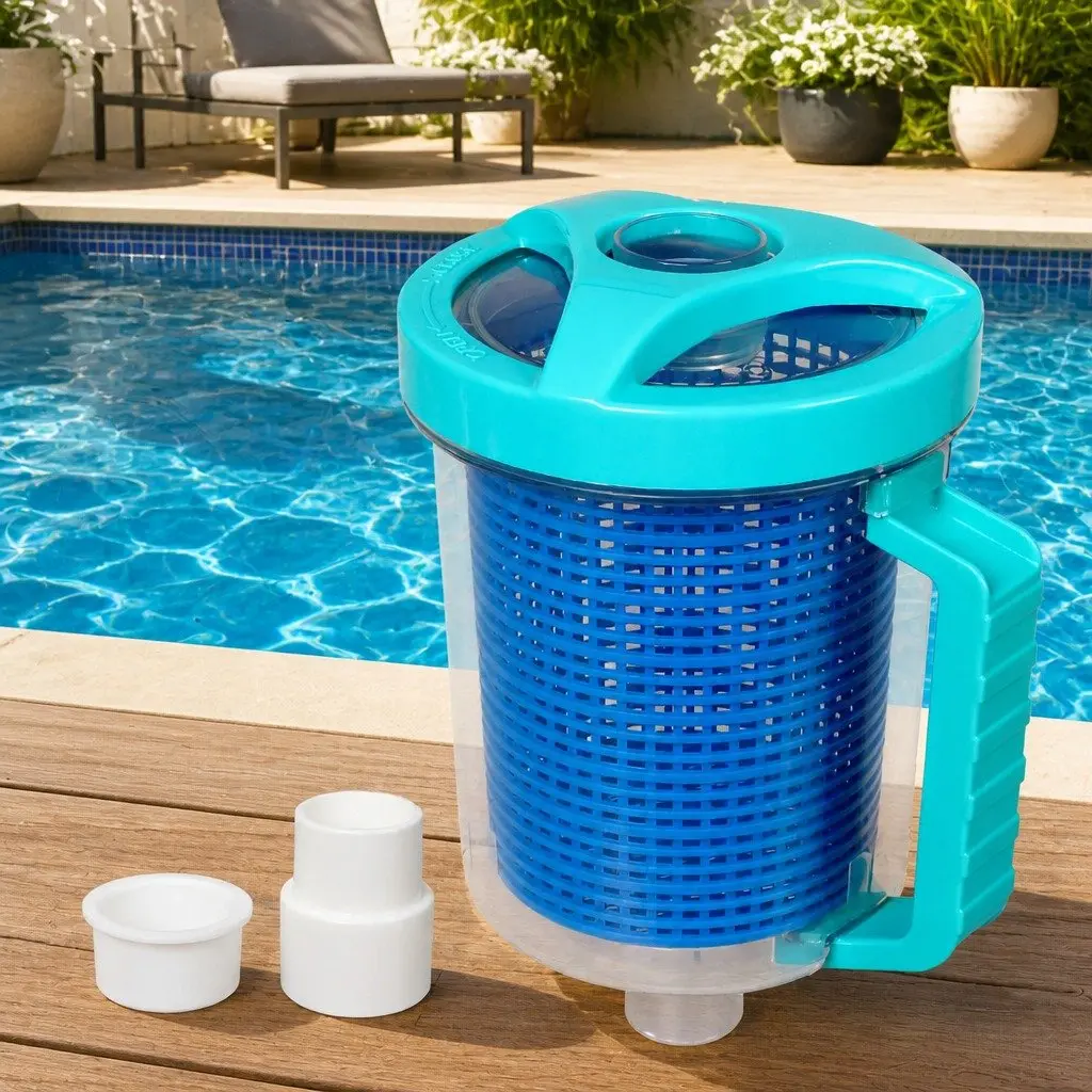 Pool Leaf Canister for Easy Use