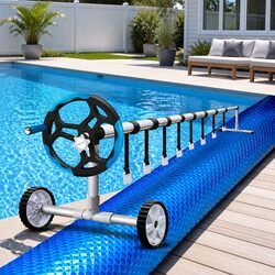 Friendly Pool Cover 6.5x3m with Easy Roller Mechanism