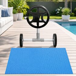 Friendly 7x4m Solar Blanket Pool Cover with Roller