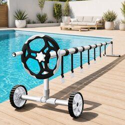 Your 8x4.2m Solar Pool Cover and Roller Set Awaits