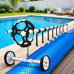 Keep Your Pool Warm with Our Solar Cover & Roller