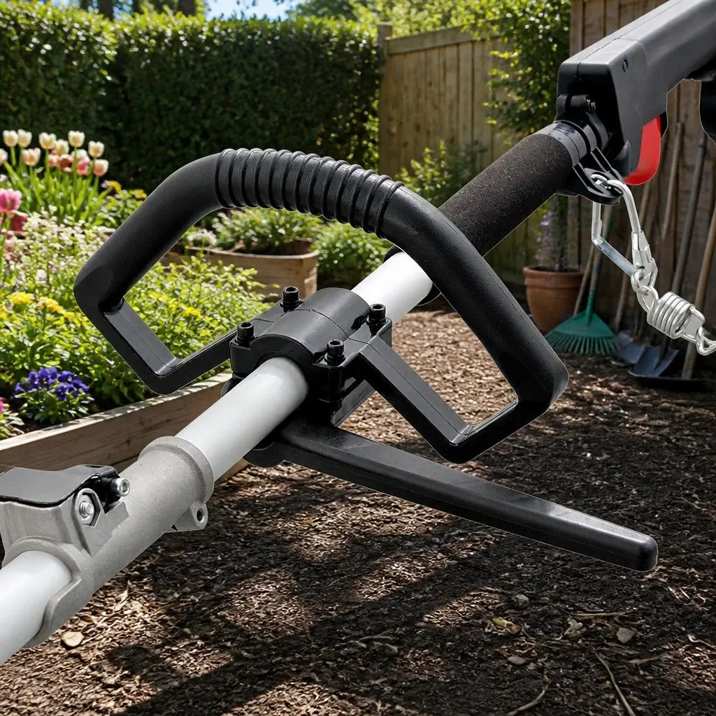 Pole Chainsaw 52cc 2-in-1 Hedge Trimmer Long Reach 5.6m