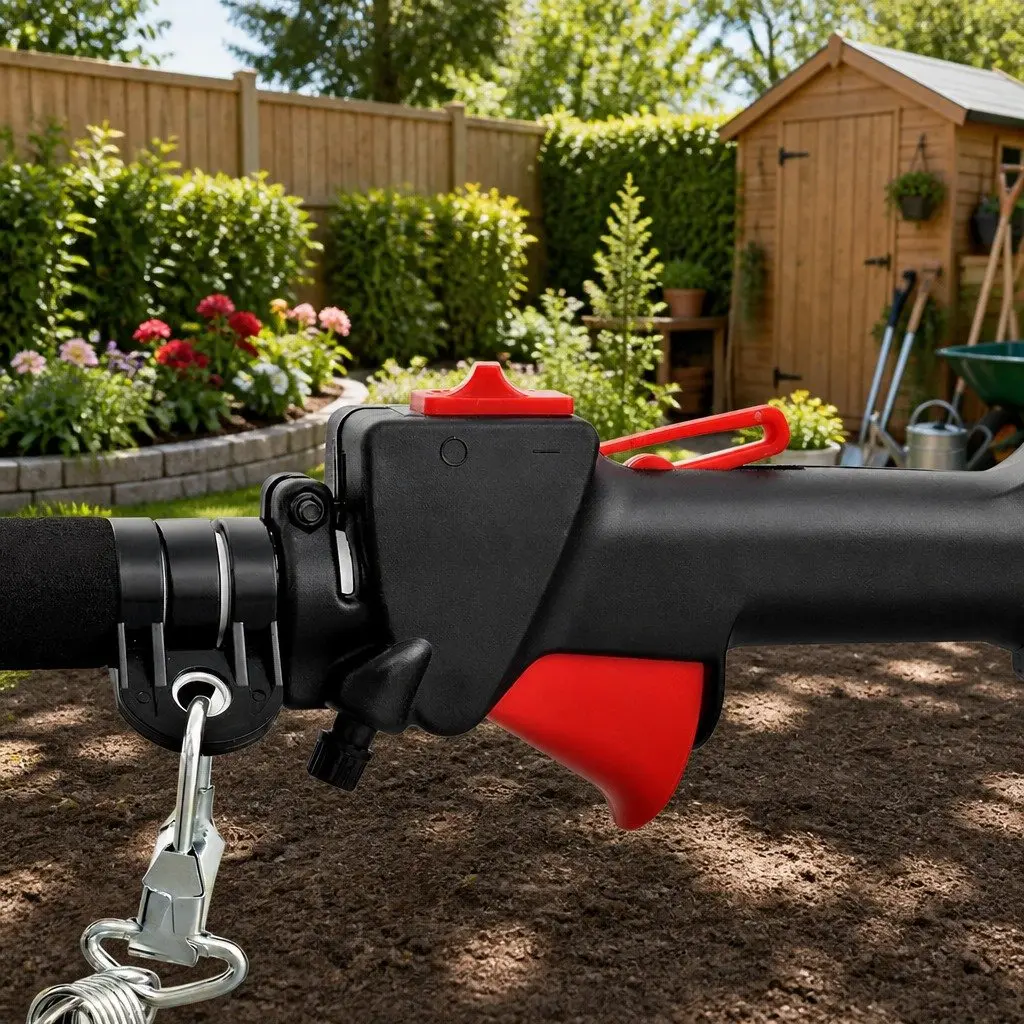 Pole Chainsaw 52cc 2-in-1 Hedge Trimmer Long Reach 5.6m