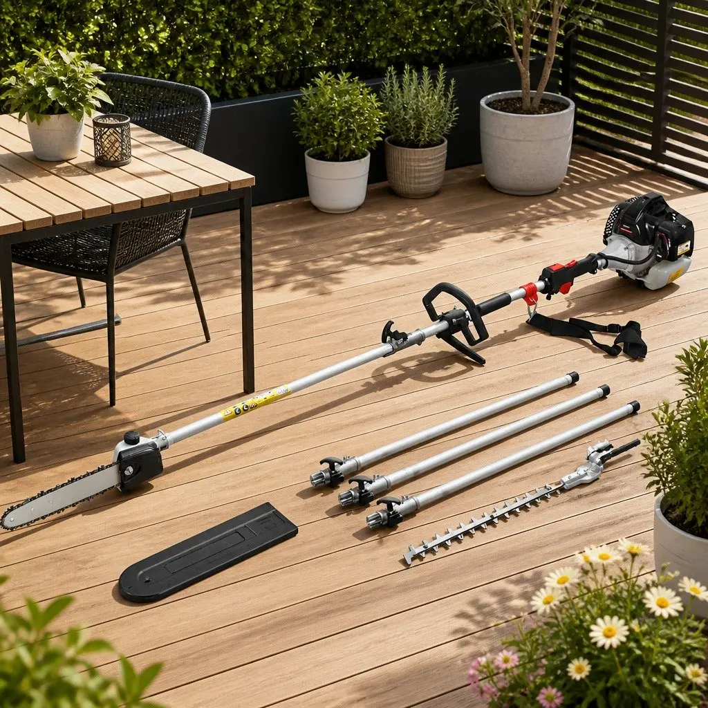 62CC 2-in-1 Pole Chainsaw and Hedge Trimmer