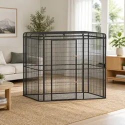 Friendly Large Walk-in Aviary for Your Feathered Friends 203cm