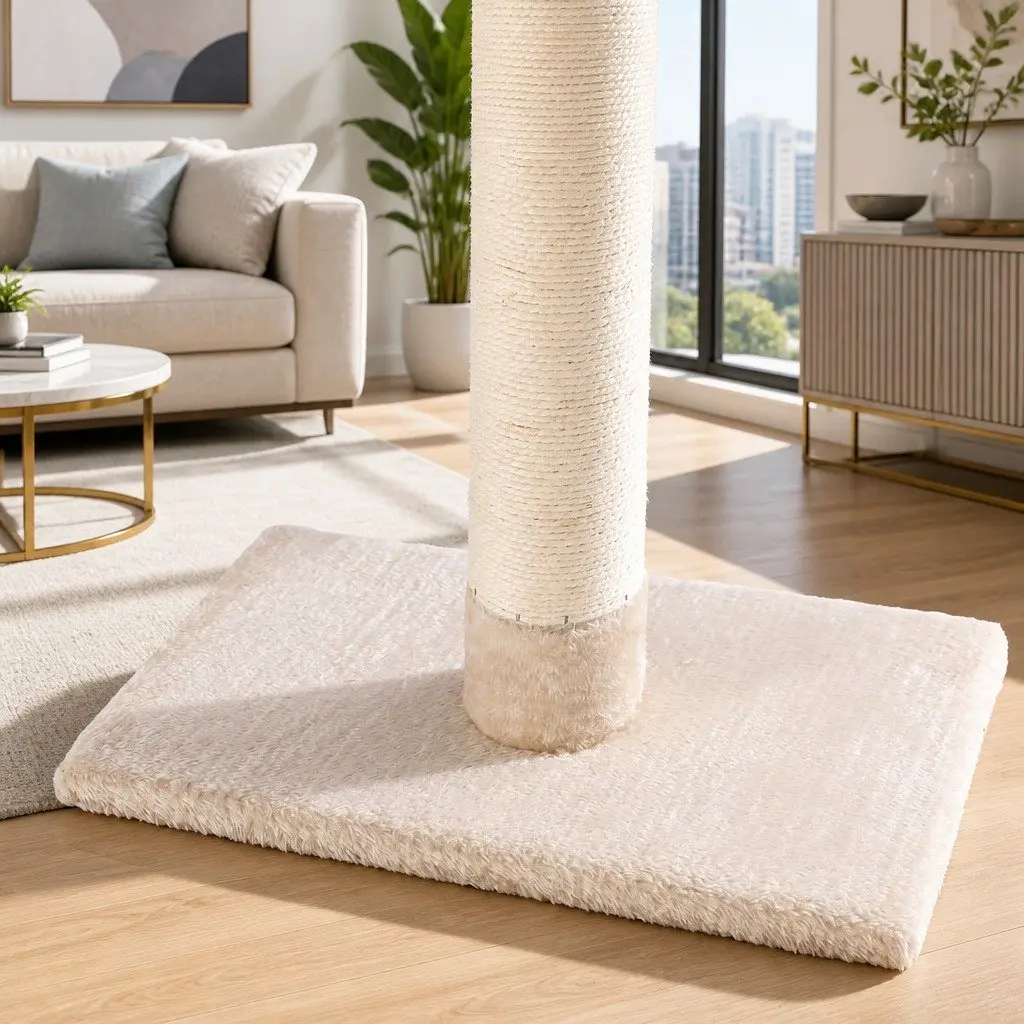 Cat Tree Floor to Ceiling Tower 290cm with 5 Platform Levels Scratching Post Bed