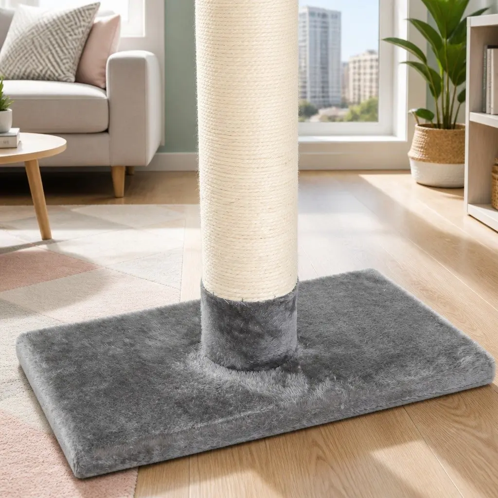 Cat Tree Floor to Ceiling 290cm 5 Levels Plush Cover