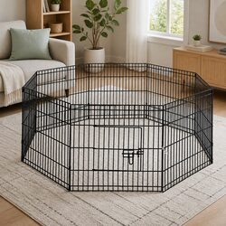 Welcoming and Safe 24 Inch Pet Playpen for Your Pets