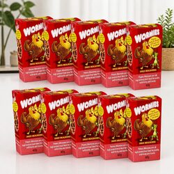 Wormies Dried Mealworms 40g x10: Nutritional Treats for Birds
