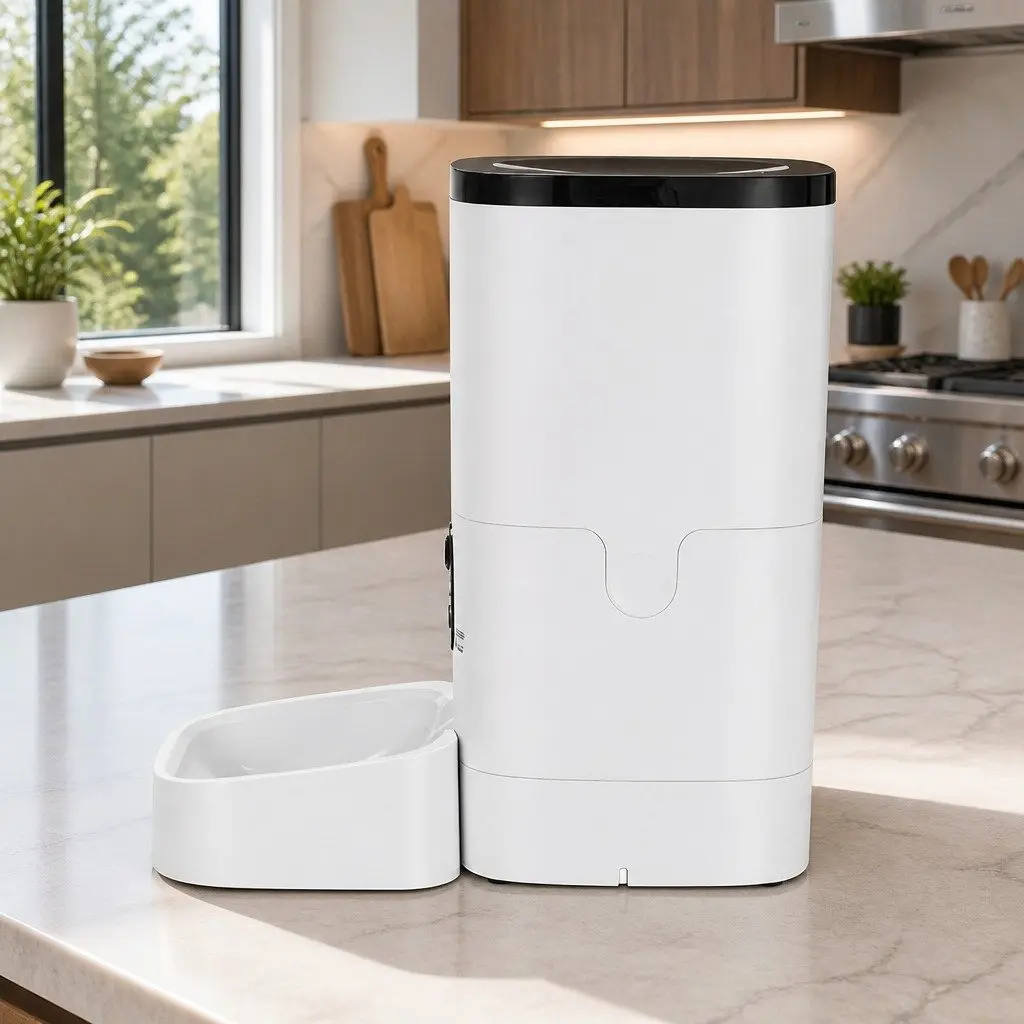 Automatic Pet Feeder 6L WiFi Smart Dog Cat Food Dispenser Timer APP Control
