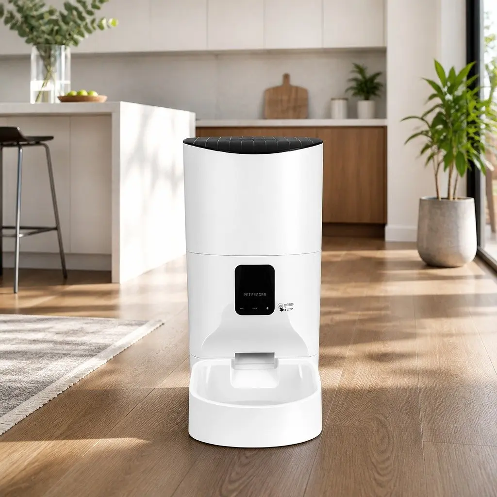 Automatic Pet Feeder WiFi Smart 9L Dog Cat Food Dispenser Timer APP Control