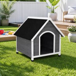 Your Pet Deserves a Safe Haven - Grey Dog Kennel