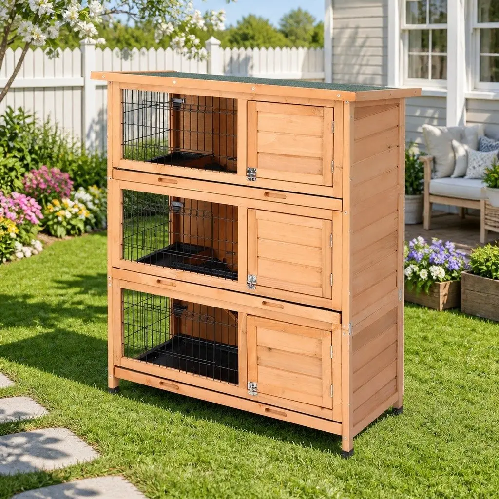 3-Tier Hutch for Small Animals