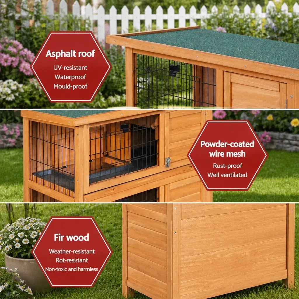 3-Tier Hutch for Small Animals