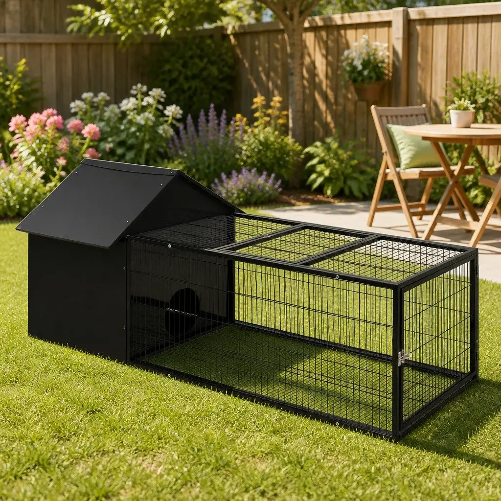 162cm Rabbit Hutch for Happy Pets