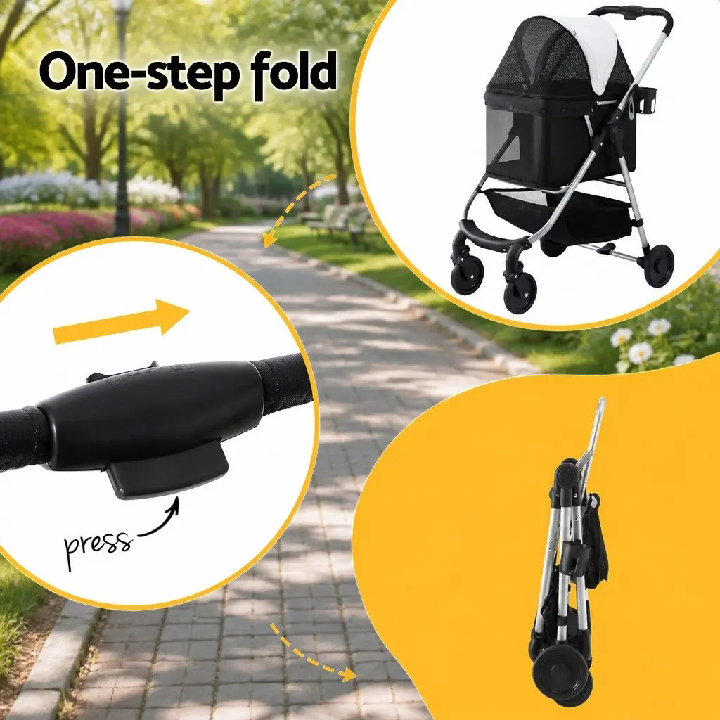 Pet Stroller for Enjoyable Adventures
