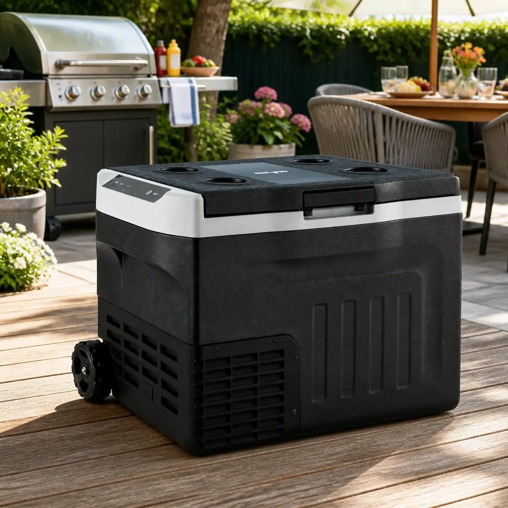 Portable Fridge Freezer 30L Compressor 12V 24V 240V Power