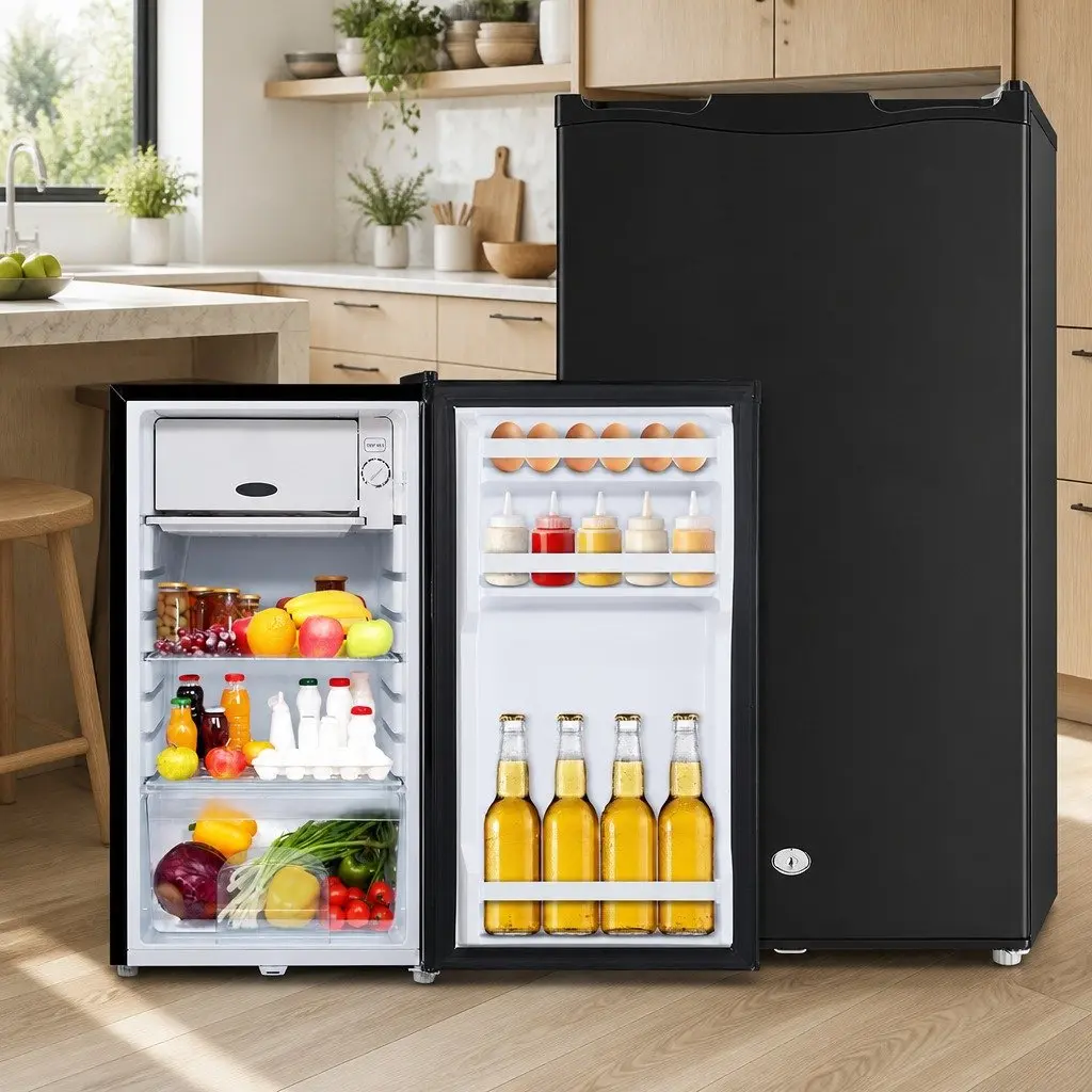 Portable Fridge Freezer 95L Upright Cooler 12V 24V 240V
