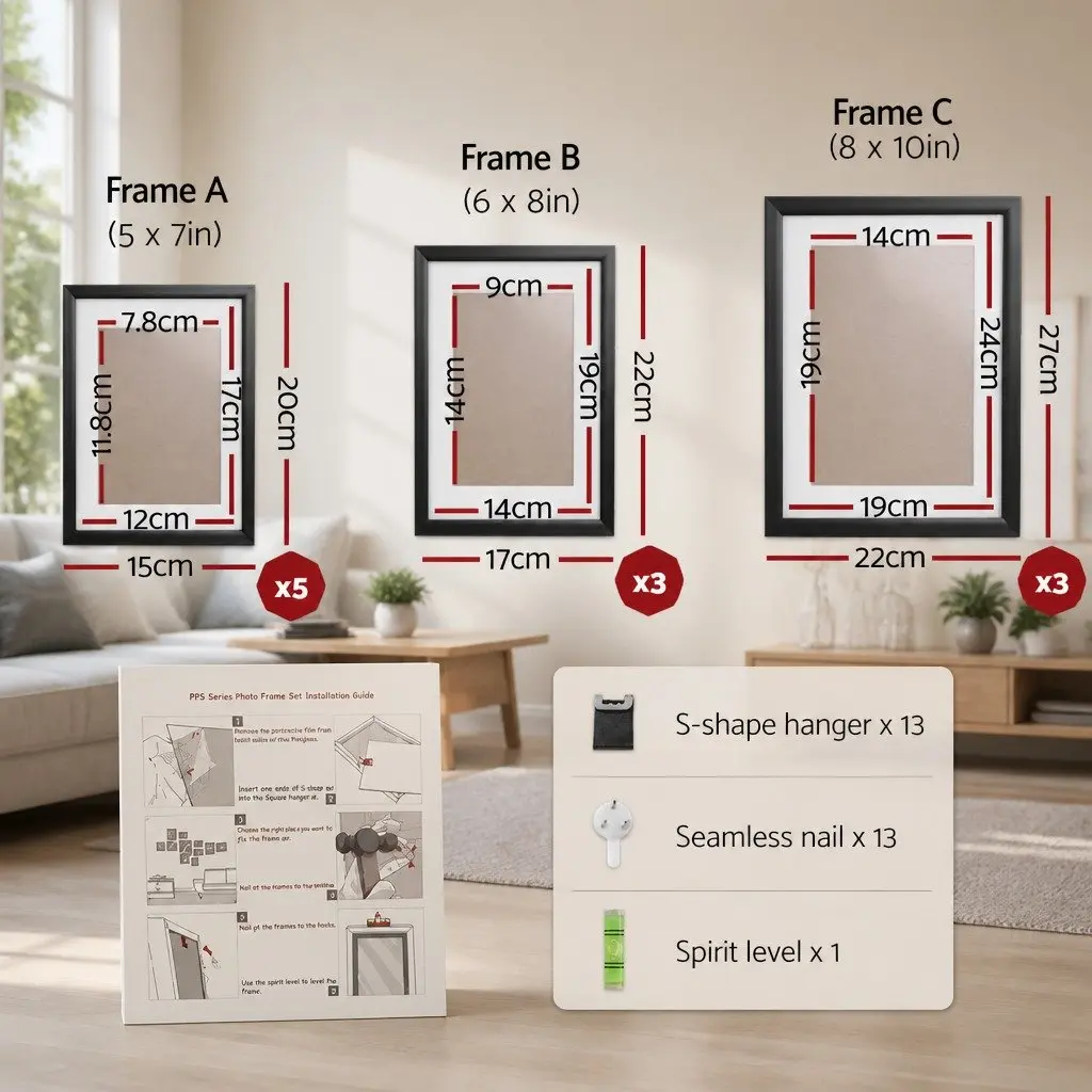 11-Piece Photo Frame Set