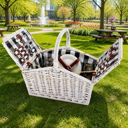 Join the Outdoor Fun with Our 2 Person Picnic Basket Set