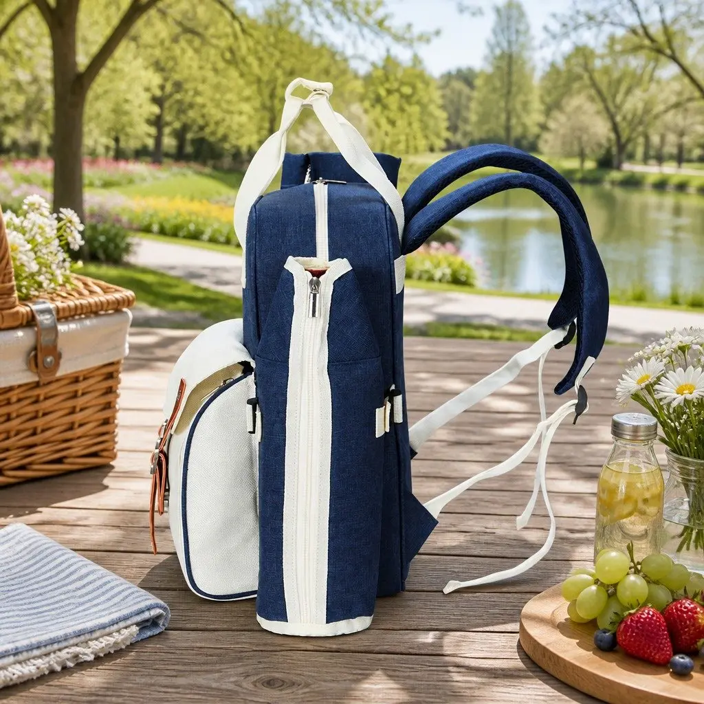 4-Person Picnic Backpack Set