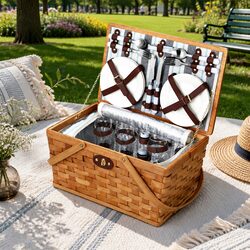 Your Ideal 4-Person Picnic Basket for Outdoor Fun