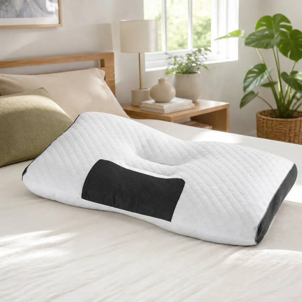 Ergonomic Contour Pillow for Better Sleep