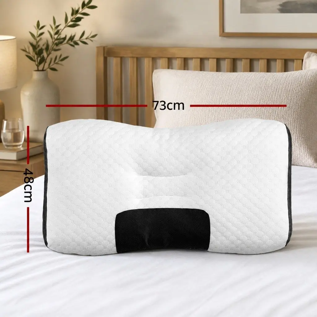 Ergonomic Contour Pillow for Better Sleep