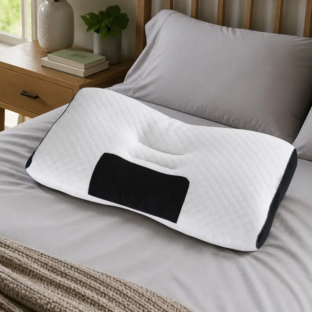 Ergonomic Contour Pillow for Better Sleep