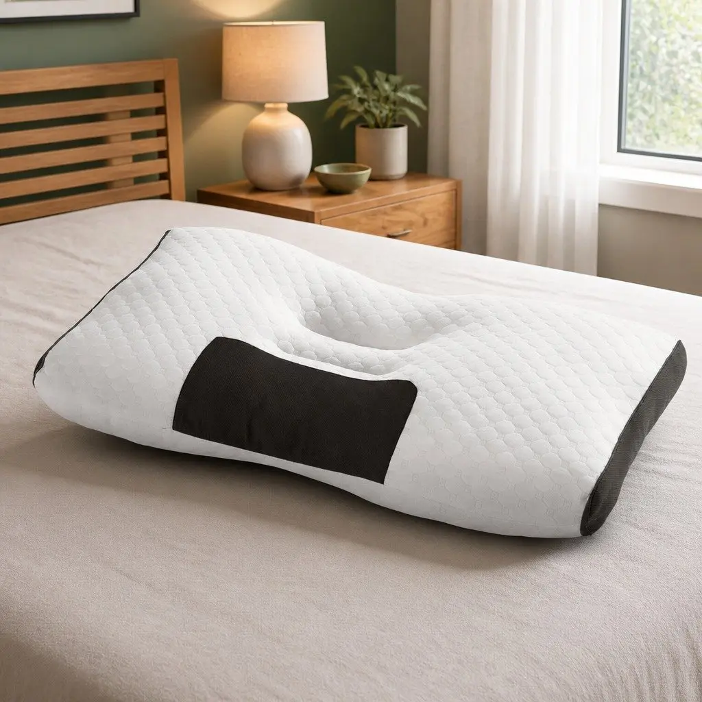 Ergonomic Contour Pillow for Better Sleep