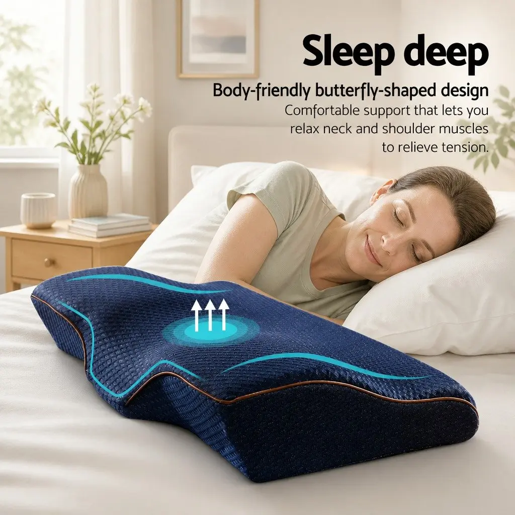 Ergonomic Memory Foam Pillow