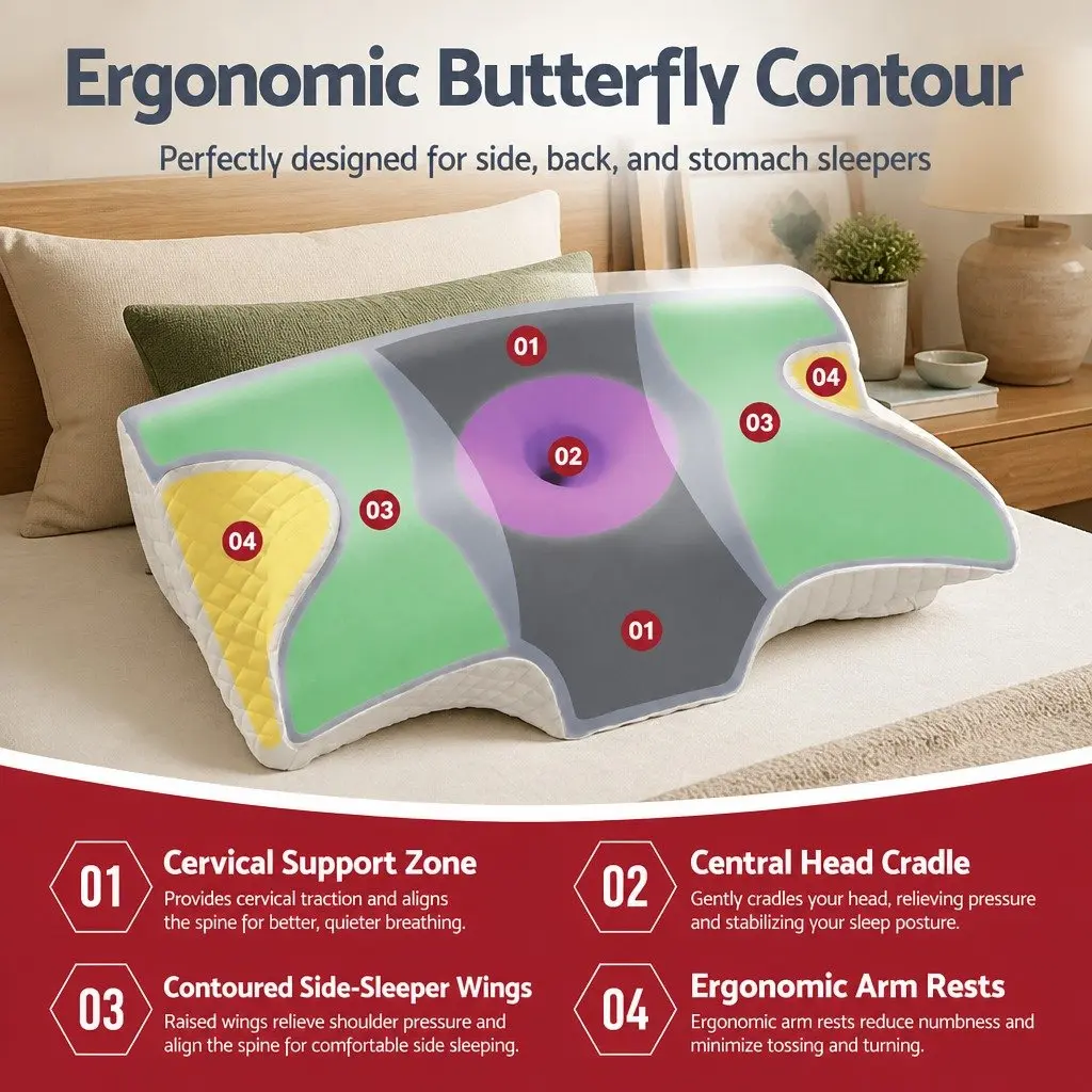 Memory Foam Pillow for Relaxation