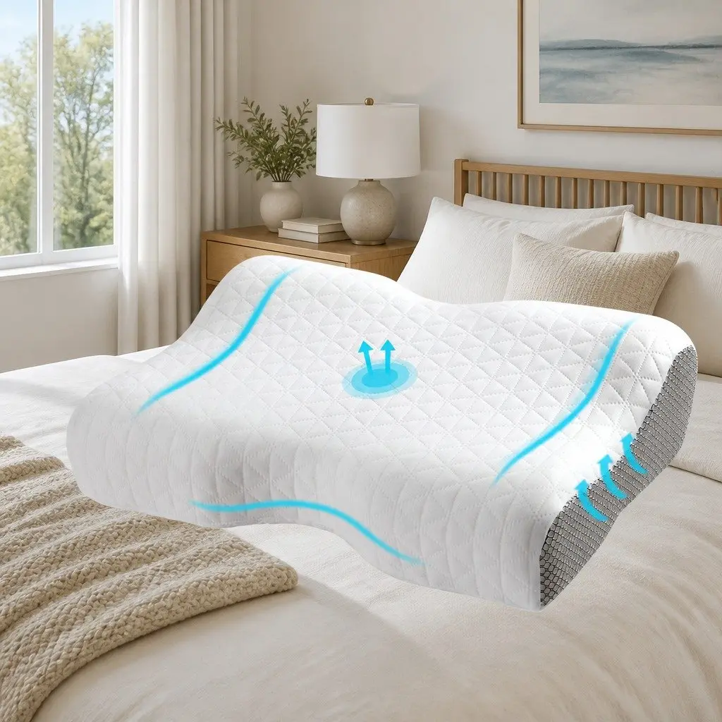 Memory Foam Pillow for Supportive Sleep