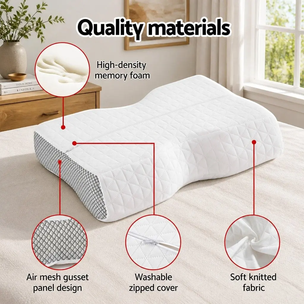 Memory Foam Pillow for Supportive Sleep
