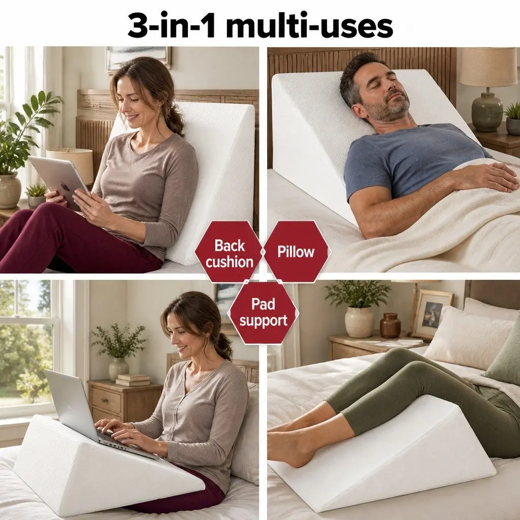 Bed Wedge Support Pillow