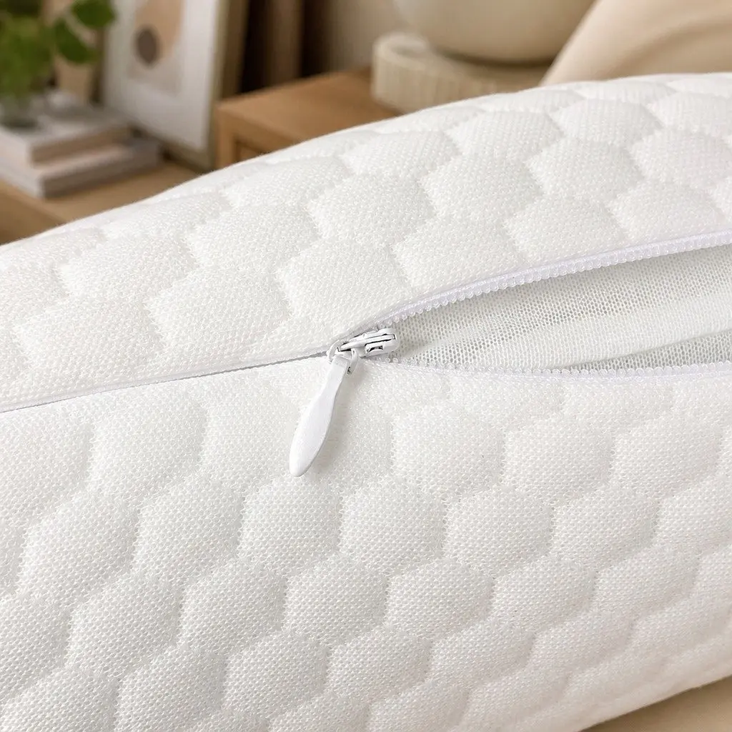 Memory Foam Orthopaedic Pillow Gel-Infused Medium Firm 60cm x 40cm x 12cm
