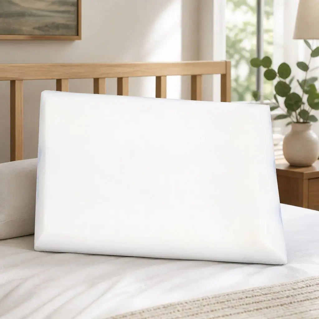 Memory Foam Pillow Double Sided Ergonomic Neck Shoulder Support 60cm x 40cm x 10cm