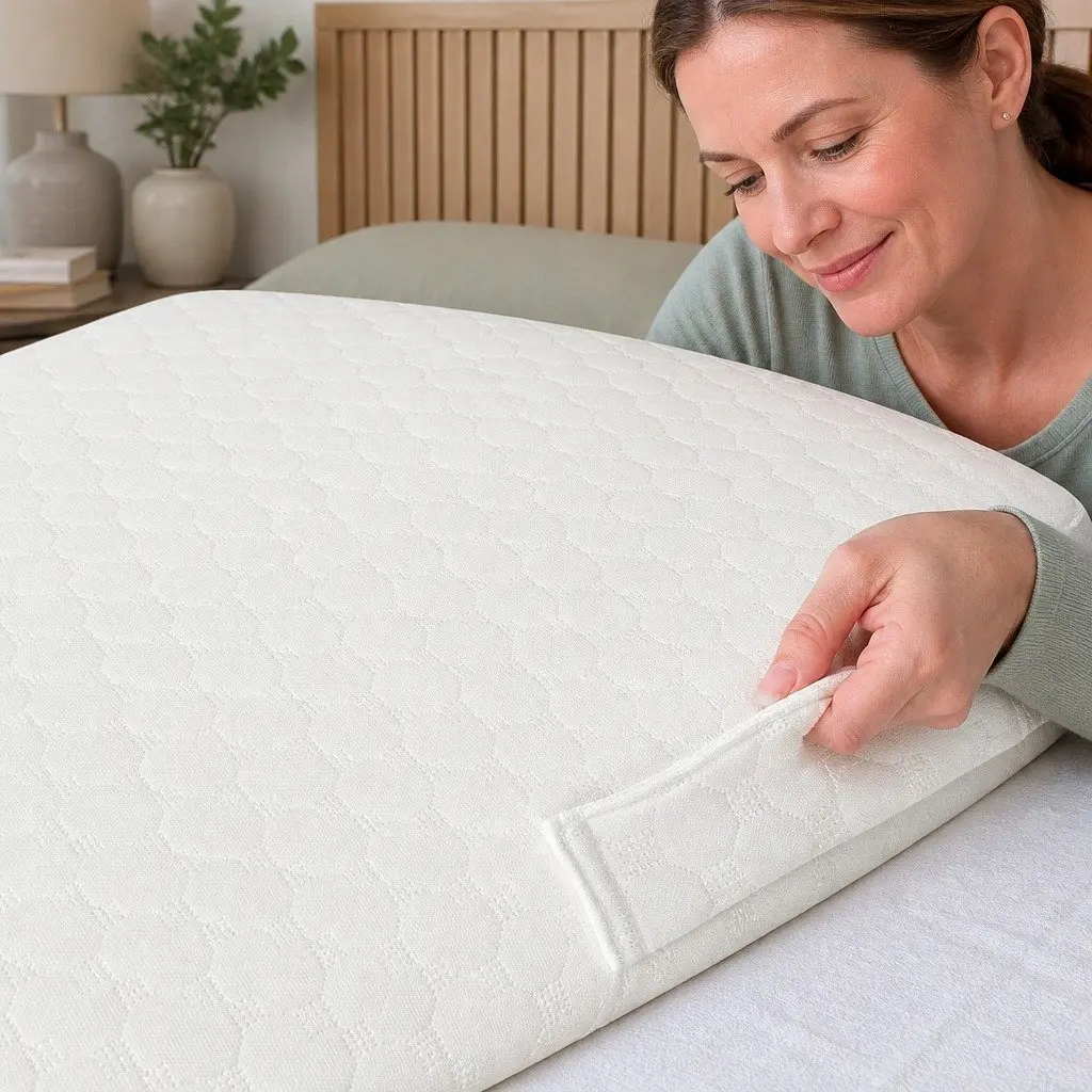 Orthopedic Bed Wedge Pillow Adjustable Memory Foam 24 Inch