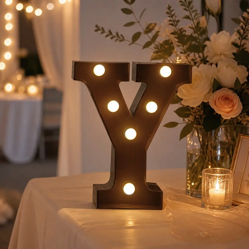 LED Metal Letter Lights