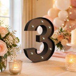 Create Memorable Spaces with LED Letter and Number Lights