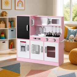 Explore Cooking Fun with This Kids Wooden Kitchen Set