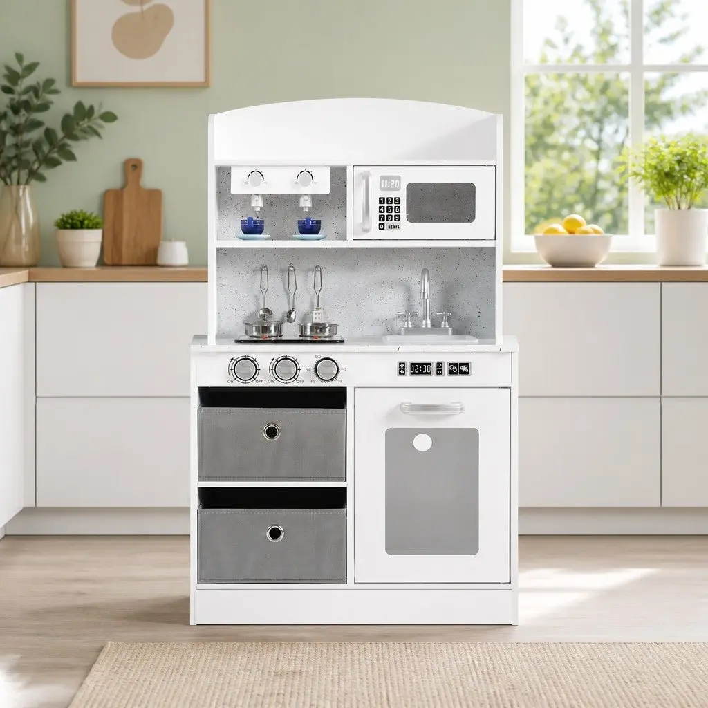 Kids’ Wooden Kitchen Set